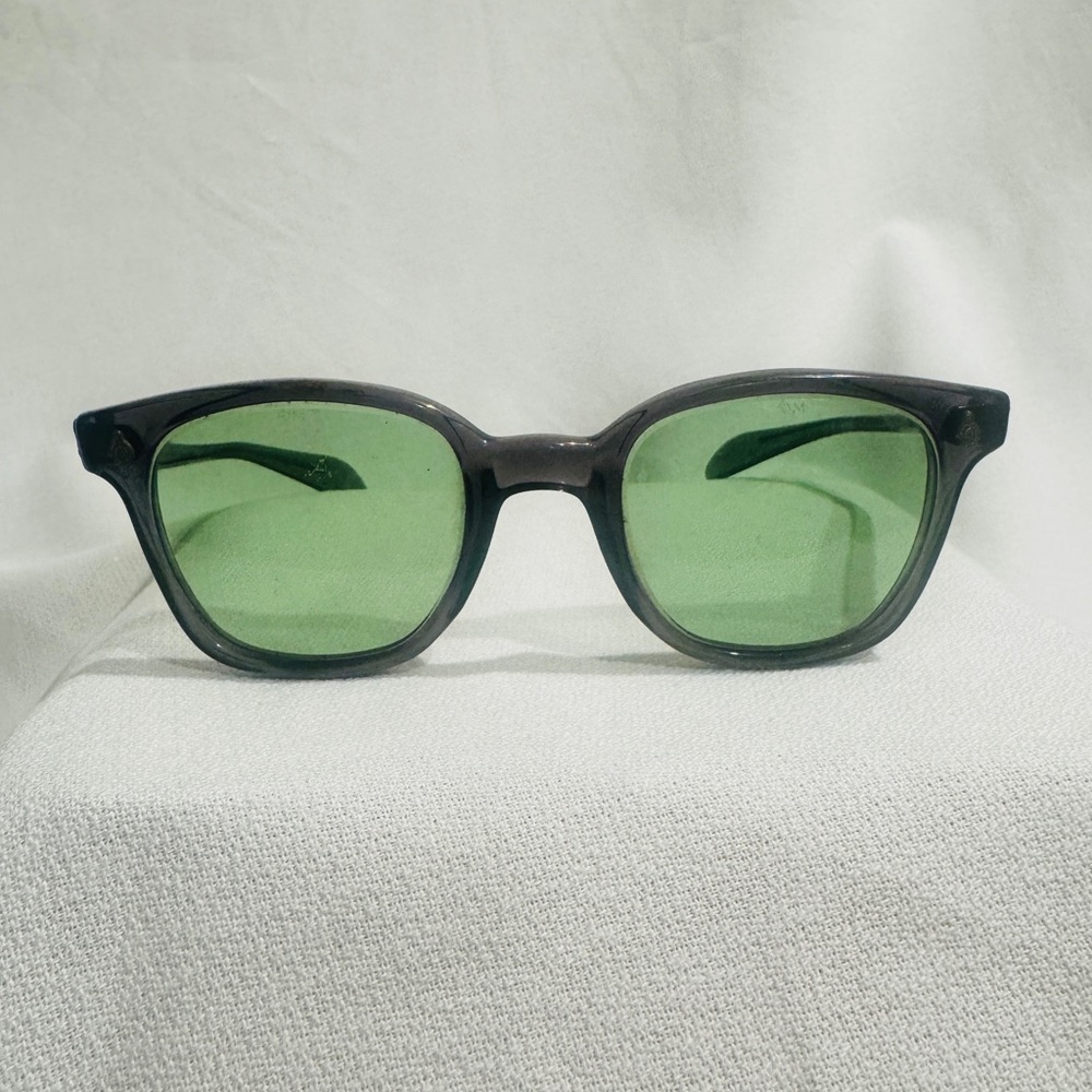 Rare Vintage American Optical AO Safety glasses Green Color Tinted Lenses